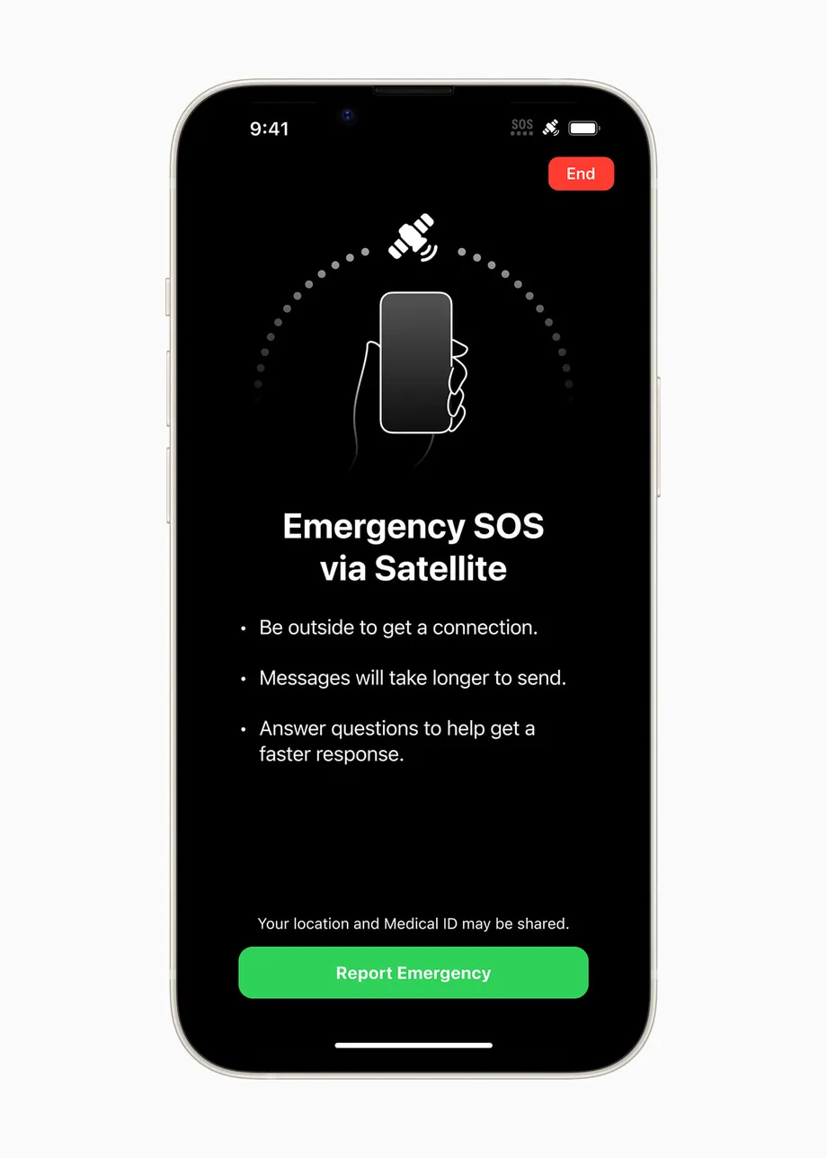 Apple iPhone 14 iPhone 14 Plus Emergency