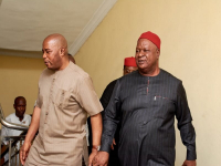 Anyim with the Bayelsa PDP Chairman