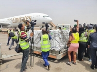 The vaccine packages at the Nnamdi Azikiwe Airport
