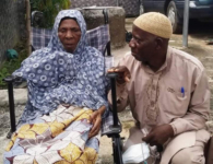  *  Bereaved Yusuf Ozi Usman and His Deceased Mother.
